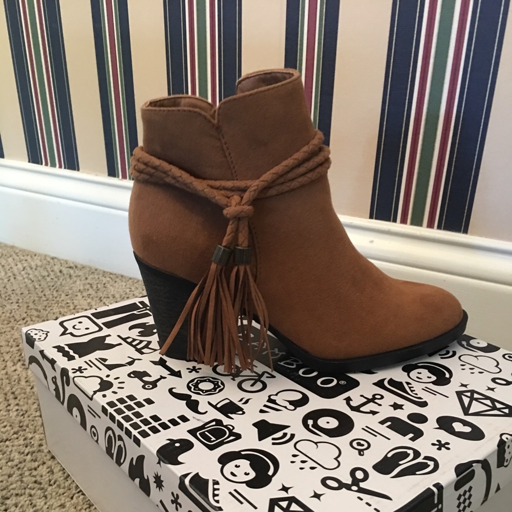 Brown Ankle Booties